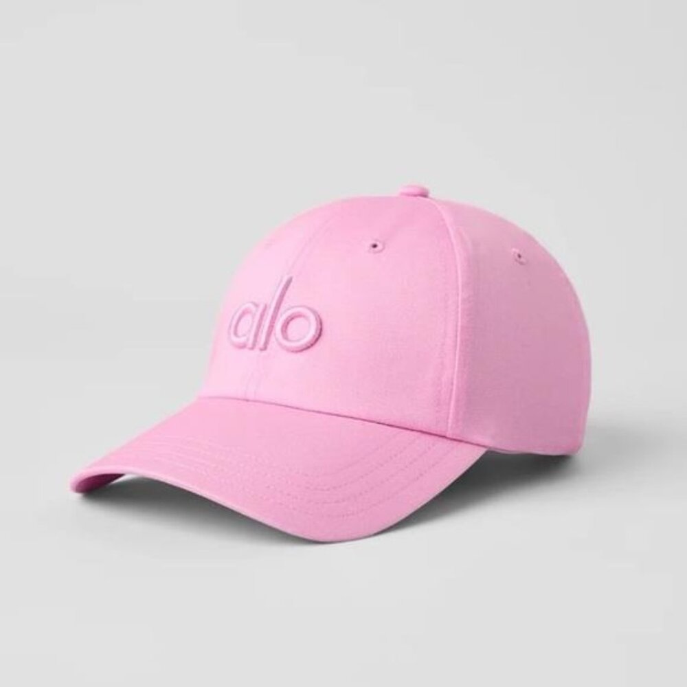 ALO Yoga Off- Duty Cap Pink NEW
